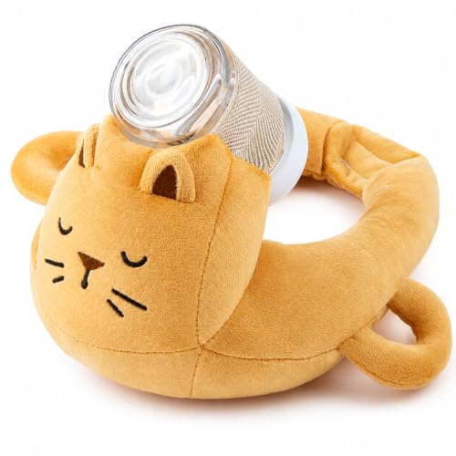Baby Bottle Holder Pillow Yellow