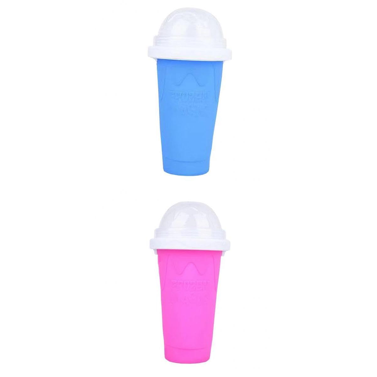 2Pcs Quick Frozen Smoothies Cup Pinch Cup Ice Cream Maker for Family 400ml-image-22