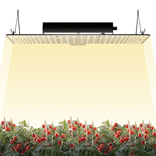 VEVOR Lampada LED da Coltivazione delle Piante 200W per Serra Interna a Spettro Completo 120-277V, Lampada a Spettro Completo per Serra Domestica Interna Telaio in Alluminio, Luce per Crescita Piante
