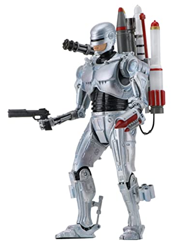 Licenza ufficiale NECA Statuetta Ultimate Future Robocop vs Terminator 18 cm
