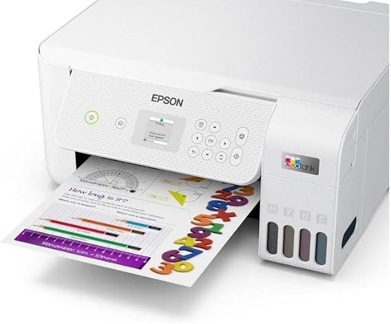 Epson EcoTank L3266 Wi-Fi + Scanner + Copier Colorful Multi-Function Tank Inkjet Printer