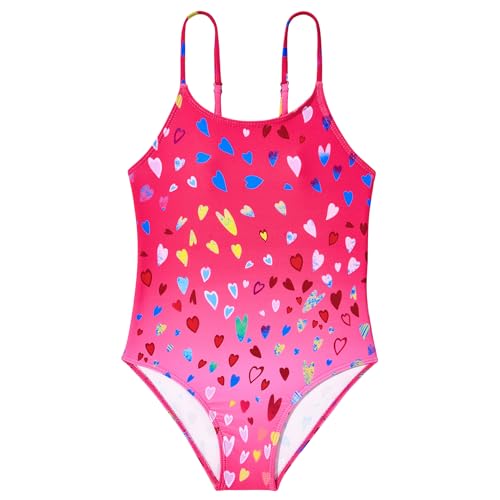 Image of Zando Girls Bathing Suit Size 2-10 Years - Cute Toddler Swimsuit Girl Adjustable One Piece Swimwear for Summer Beach Wear