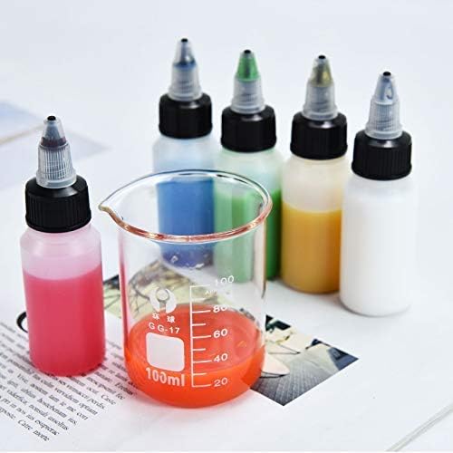 Timoo 30 Pack Dispensing Bottle, 30mL 1oz Boston Round with Twist Top Cap