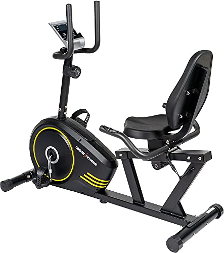 Cosco Recumbent Bike 70R: Stationary Bike, Multicolor, LCD Display, Magnetic Resistance