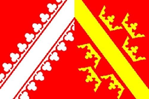 Drapeau de moto Alsace 20 x 30 cm