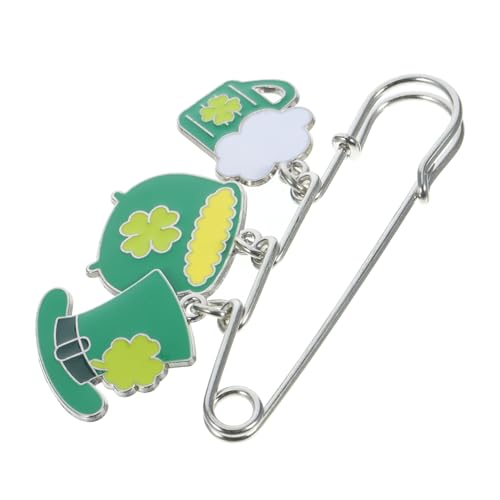 Décor de sac shamrock en alliage chic pour accessoiriser vos sacs à main