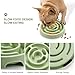 Slow Feeder Dog Bowls,Puzzle Dog Bowl with Anti-Slip, Slow Feeder & Non-Slip Design, Boredom and Anxiety Reducer, Suitable for All Breed Dogs and Cat