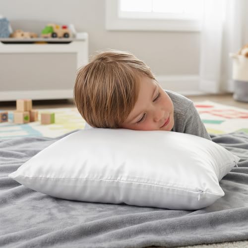 Fundas de almohada de satén gris antiarrugas Toyvian para cojines de sofá 7