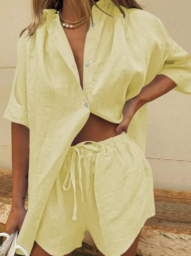 Image of Fixmatti Women Jumpsuit Low V Neck Drawstring Waisted Long Pant Romper Outfits