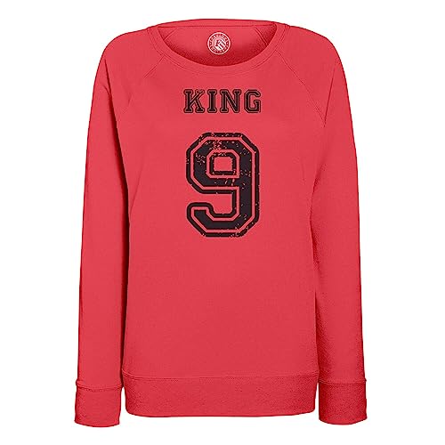 Sweatshirt femme King 9 maillot de foot sport et basketball tendance