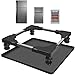 WUDIALIEN Portable Air Conditioner Silicone Mat, Ice Maker Mat (Black, 20'' x 20'')