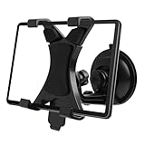 Qaum Tablet Holder with Suction Cup for Car Dashboard Windshield Suction Tablets Cars Stand with Sticky Gel 360° Rotate Adjustable Mount 7"- 11" Universal For iPad for Samsung Galaxy