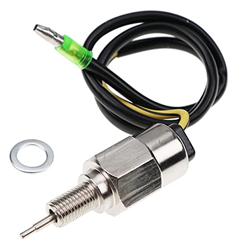 DVPARTS Carburetor Shut Off Solenoid MIU11222 KM-21188-2014 21188-2006 21188-2014 for Kawasaki FD620 FD620D FD661 FD661D Lawn Mower Argo Conquest 8x8 and 6x6 Cub Cadet