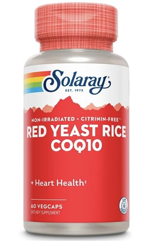 Solaray, Red Yeast Rice & CoQ10 60 Vtapas