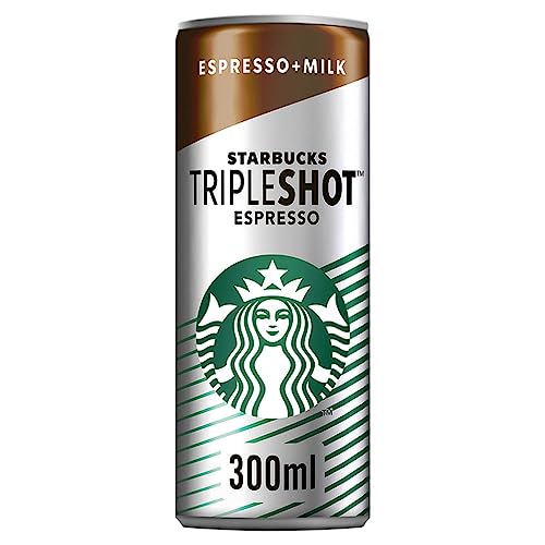 Starbucks Tripleshot Espresso Iced Coffee Can - 300ml (Pack 12)