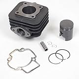  Cilindro para Piaggio ZIP NC a 50 cc 243411 estado nuevo cilindro de hierro fundido, diámetro de 40 mm, se vende con pistón y segmentos bolsillo adjunto alto del motor.