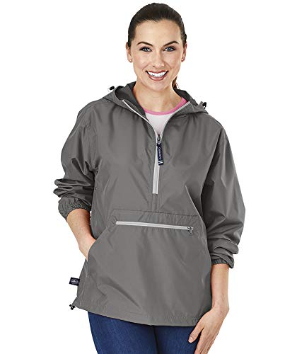 Charles River Apparel Unisex Pack-n-go Windbreaker Pullover Windbreaker Jacket