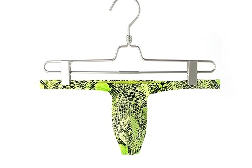 Men's Low Waist Leopard Pattern G-String Thongs Underwear Bulge Pouch Thong Panties Undies4