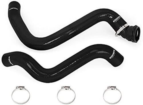 Mishimoto MMHOSE-MUS-11BK Kit de manguera de radiador de silicona compatible con Ford Mustang GT 5.0 2011+ negro