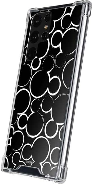 Miniatura 2 de Skinit Funda transparente compatible con Galaxy S22 Ultra, diseño oficial de logotipo de Mickey Mouse de Disney