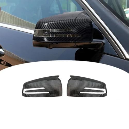Couvertures rétroviseur pour Benz protéger des rayures coque ABS carbone