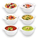 SET 6 CIOTOLE MULTIUSO – Perfette per yogurt, cereali, latte, zuppe, dessert, macedonie, snack e colazioni quotidiane. Design elegante adatto a ogni tavola.
