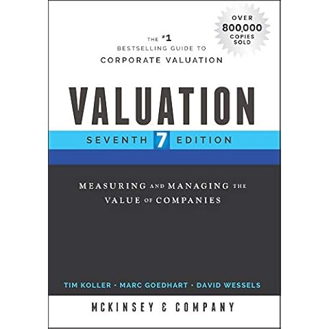 Valuation: Measuring and Managing the Value of Companies (Wiley Finance) Cover