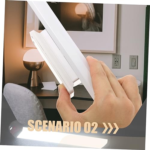 Outanaya 1 Conjunto Luz De Maquiagem Magnética Lâmpadas Sem Fio Para Parede Luminária De Espelho Rec