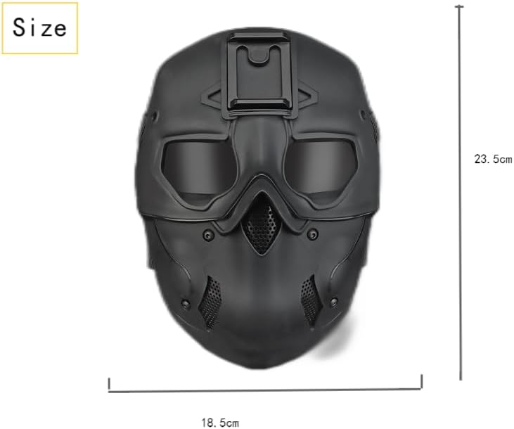 Airsoft Skull Mask CS Tactical Wild Mask, Balaclava Mask for Paintball Cosplay Costume Party