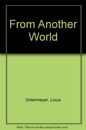 From Another World B0012KK2K0 Book Cover