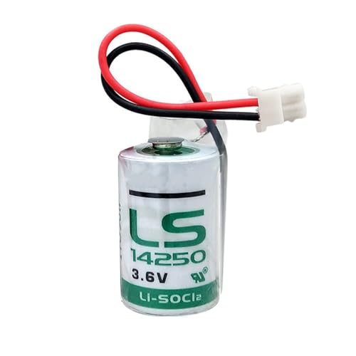 QULONG (1�p�b�N) LS14250 3.6V 1200mAh 1/2 AA ���`�E���d�r�AER14250 1/2 AA LS14250�ƌ݊�������(�z���C�g�v���O�t��)