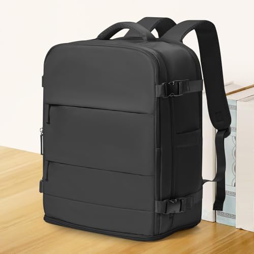 coowoz Large Travel Backpack Carry On for Women Man Waterproof Gym Backpack with Laptop Compartment