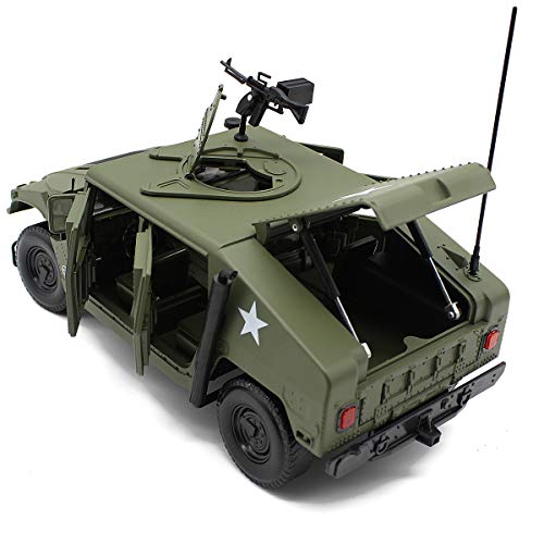 1/18 Scale Model Car Metal Diecast Military Armored Vehicle Battlefield Truck
