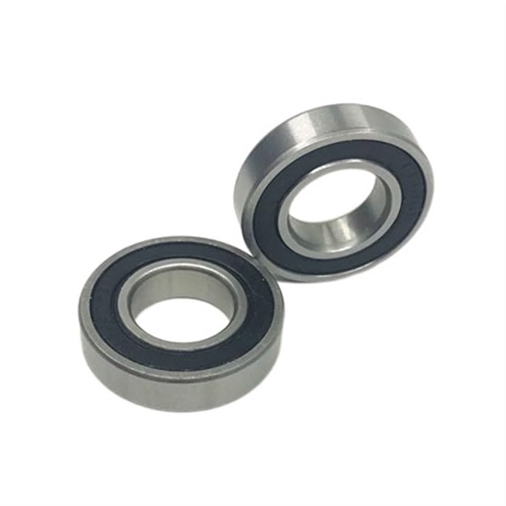 DUKUTS 2pcs 6807-2RS 35x47x7 mm Si3N4 Balls Hybrid Ceramic Bearing Bicycle Bottom Brackets Spares 6807RS Bearings