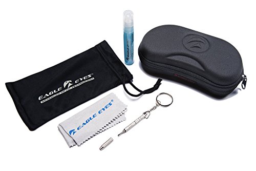 Eagle Eyes Titanium Alloy Memory Flex Flexible Polarized Aviator Sunglasses - UV and Blue Light Protection4