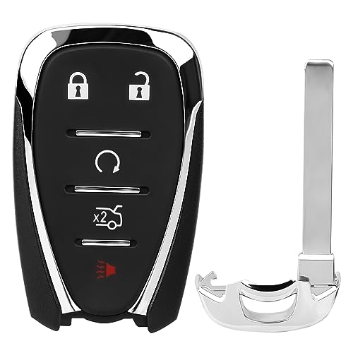 OGATOO Replacement Car Key Fob Fit HYQ4EA for Camaro Cruze Malibu 2016 2017 2018 2019 2020 2021 Smart Keyless Entry Remote Control Start 5-Btn 433MHz ID46 Chip 13508769 13529662