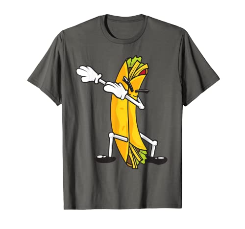 Dabbing Burrito | Cool Taco Cinco De Mayo Divertido Regalo México Camiseta