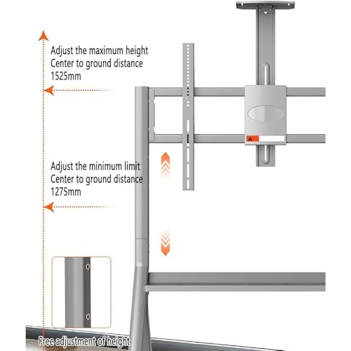 Soporte móvil ergonómico para pizarra interactiva 42-100" miniatura 5