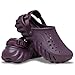 Crocs Unisex-Adult Echo Clog, Plush Plum, 6 Women/4 Men