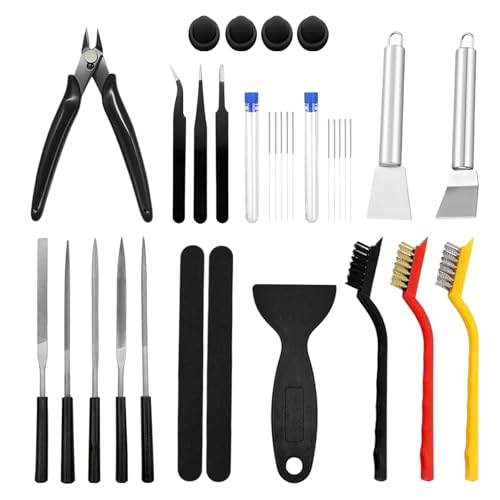 3D Printer Tool Kit Essential 3D Printer Tools Accessories for Removing, Smoothing, Finishing...