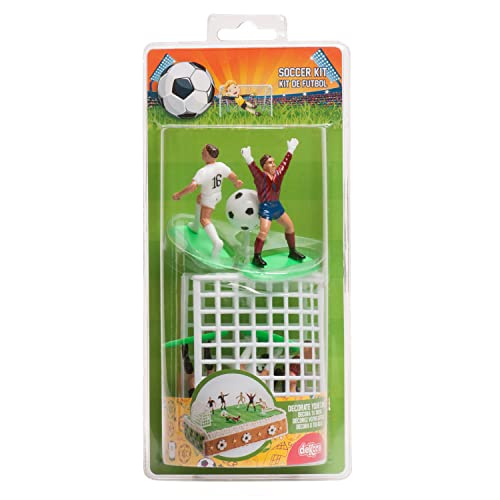 Miniatura 4 de Dekora - Decoracion Para Tartas De Cumpleaños Con Figuras De Futbol