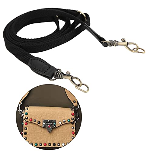 Kadimendium Alça de ombro, alça de couro com parte superior de fita de cobre antigo durável e resist