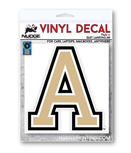 Image of Collegiate NCAA Car Decal Made from Premium Weatherproof Vinyl (West Point A)