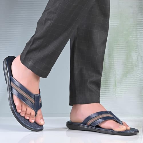 Image of Centrino Slipper for Men | Cushioned Insole for Comfort | Stylish & Durable Chappal for Boys & Men| Perfect for Beach days 6801