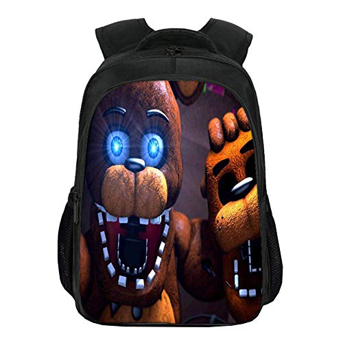Five Nights at Freddy Mochila Casual clásica para niños Escolar para niñas y con Hebilla