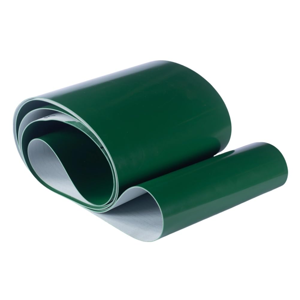 Cinta transportadora de PVC de 50 x 300 cm de grosor, sistemas de transporte industrial para plantas de embalaje y líneas de producción, material transportador resistente