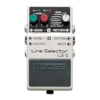 Compact line selection pedal for connecting and switching between multiple amplifiers and effects devices Provides two line loops with Level control and six looping modes Can supply power to several BOSS compact pedals when used with an AC adaptor Th...