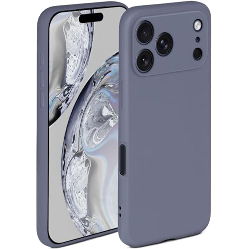 Coque silicone iPhone 17 Pro eviter rayures ecran objectif photo bleu