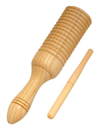 Guiro Tone Block with Mallet ab kids-110