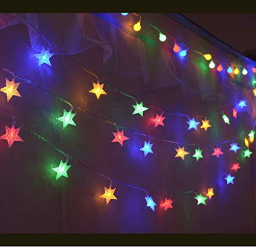 Guirlande lumineuse en forme d'étoile-7.5M50LED Cover